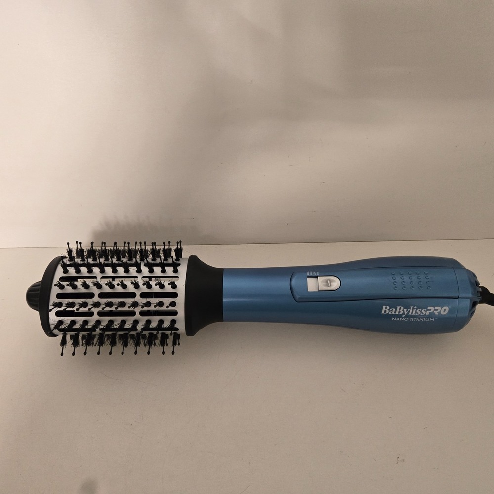 Babyliss PRO Nano Titanium Professional Hot Air Dry Brush Styling 2.5" BNTHB250